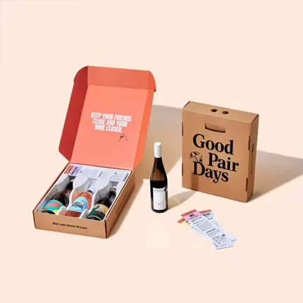 Custom Wine Boxes With Logo
